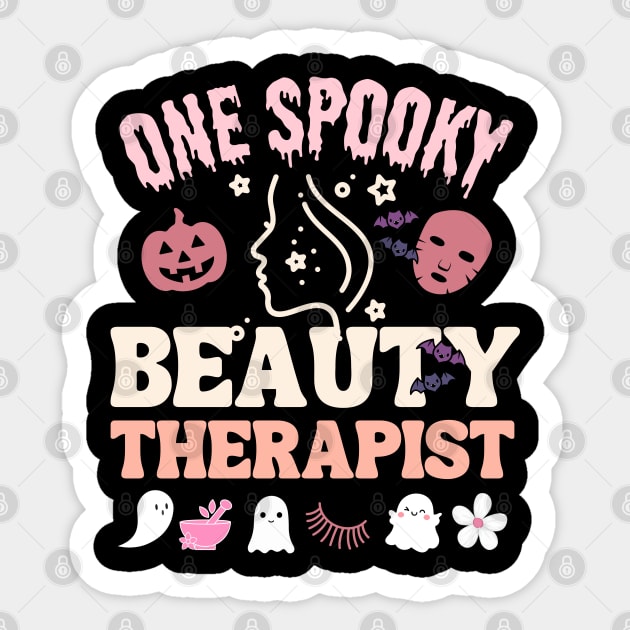 Beauty Therapist Halloween Gift Sticker by stressless